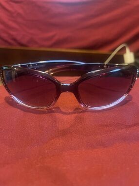 Women's Nine West Cat-Eye Sunglasses in Deep Purple